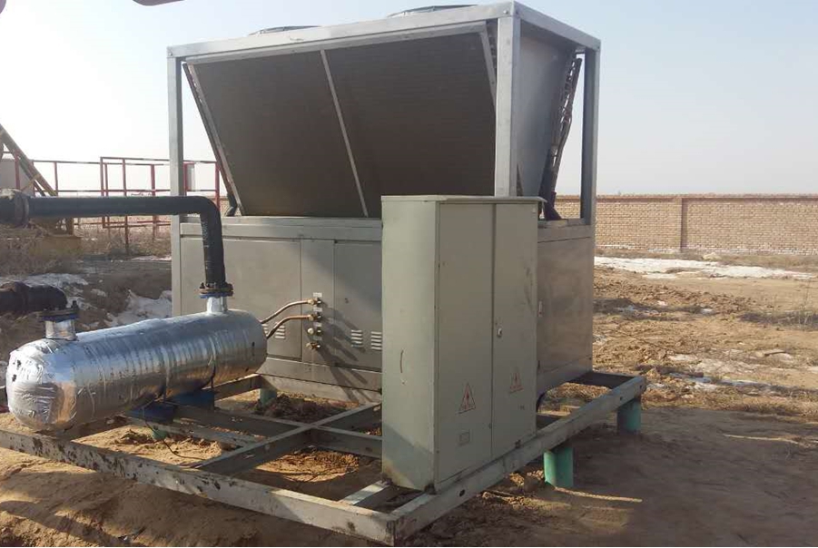 原油管輸加熱熱泵系統（R134a）